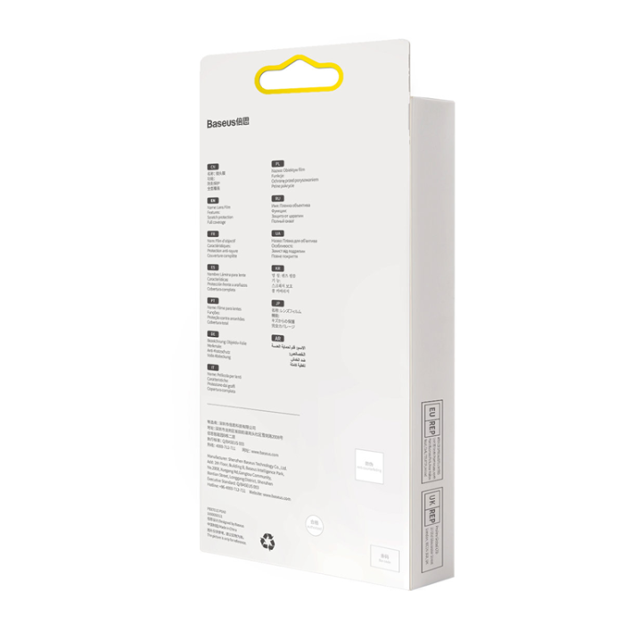 BASEUS - Baseus Huawei Mate 40 Pro Plus Kameralinsskydd Härdat Glas Rengörings kit