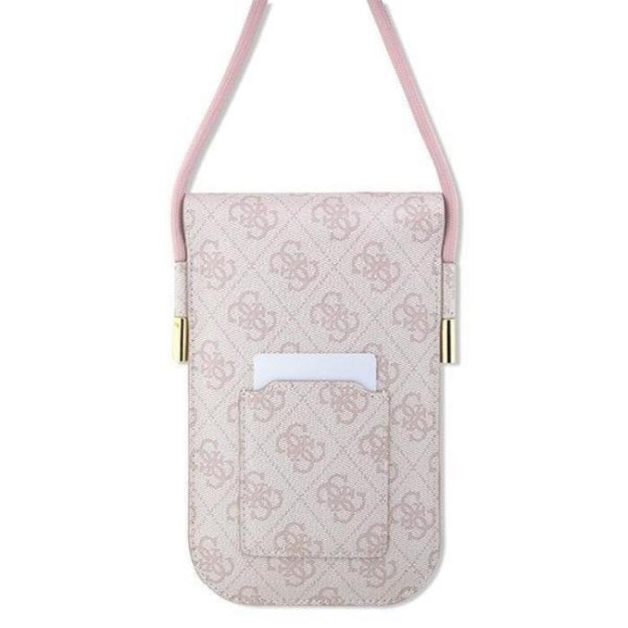 Guess - Guess Halsbandsfodral Metall Script Logo - Rosa