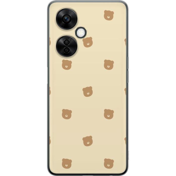 iSecrets - Mobilskal till OnePlus Nord CE 3 Lite med Björnmönster