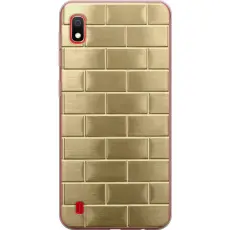 Gustaf - Mobilskal till Samsung Galaxy A10 med Gyllene Murstenar
