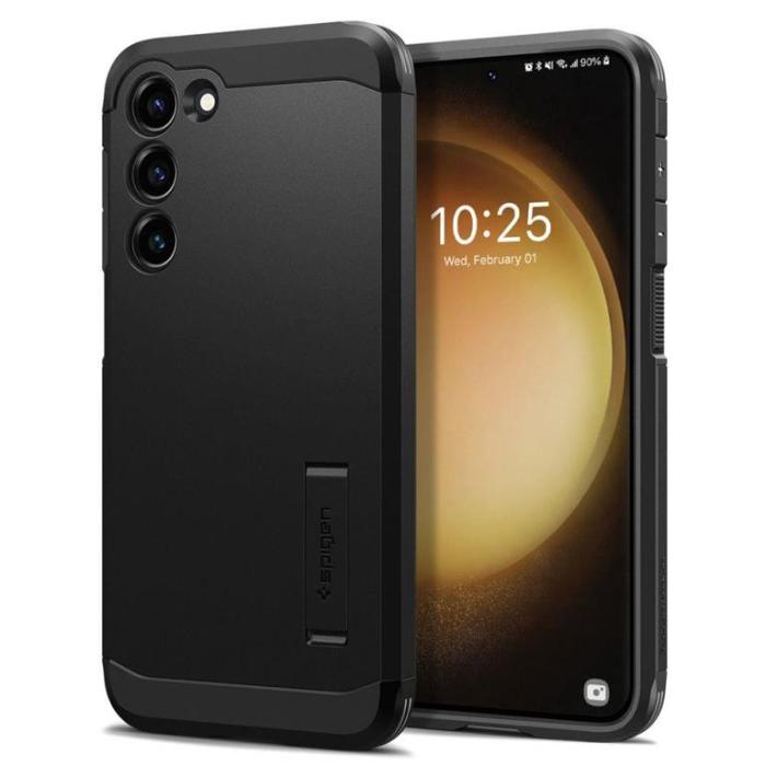 Spigen - Spigen Galaxy S23 Skal Tough Armor - Svart