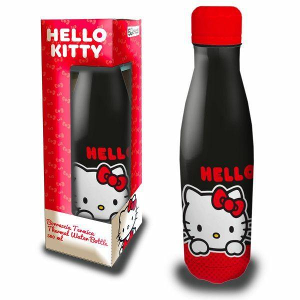 Coriex Hello Kitty Vattenflaska 500ml - Svart | 264 | AlltMobil
