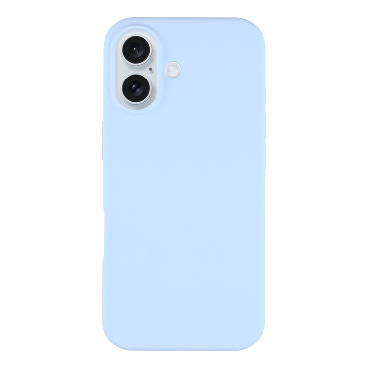 iPhone 17 Mobilskal Solid Silikon Shockproof - Babyblå | 2353 | AlltMobil