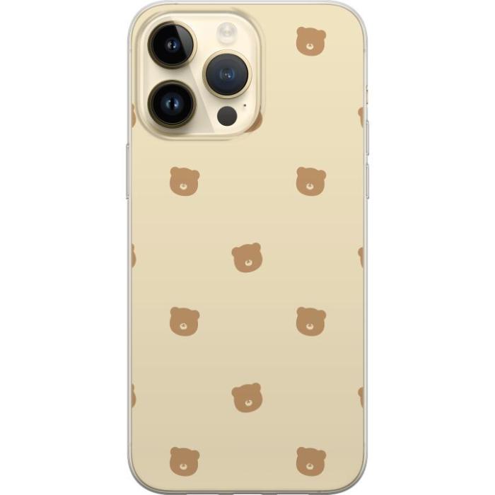 iSecrets - Mobilskal till Apple iPhone 15 Pro Max med Björnmönster