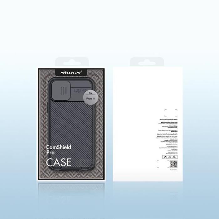 Nillkin - Nillkin iPhone 14 Plus Skal CamShield Pro Magnetic - Blå