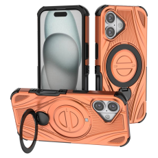 A-One Brand - iPhone 17 Mobilskal MagSafe Magnetic Kickstand - Orange