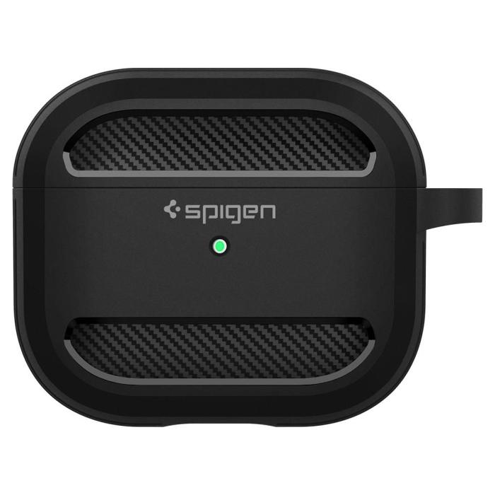 UTGATT - Spigen Rugged Armor Skal Airpods 3 - Matte Svart