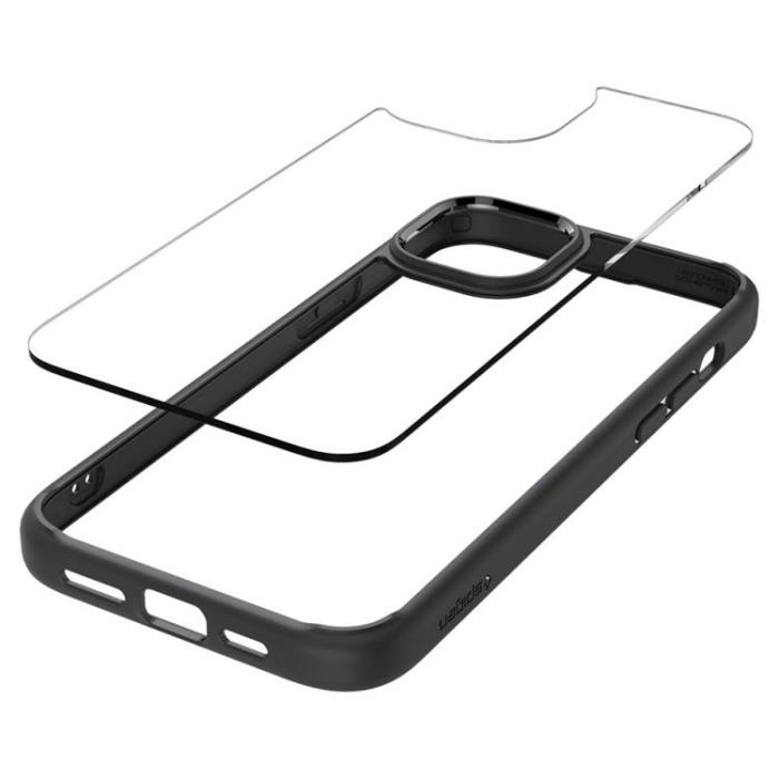 Spigen - Spigen iPhone 15 Plus Mobilskal Ultra Hybrid - Matte Svart