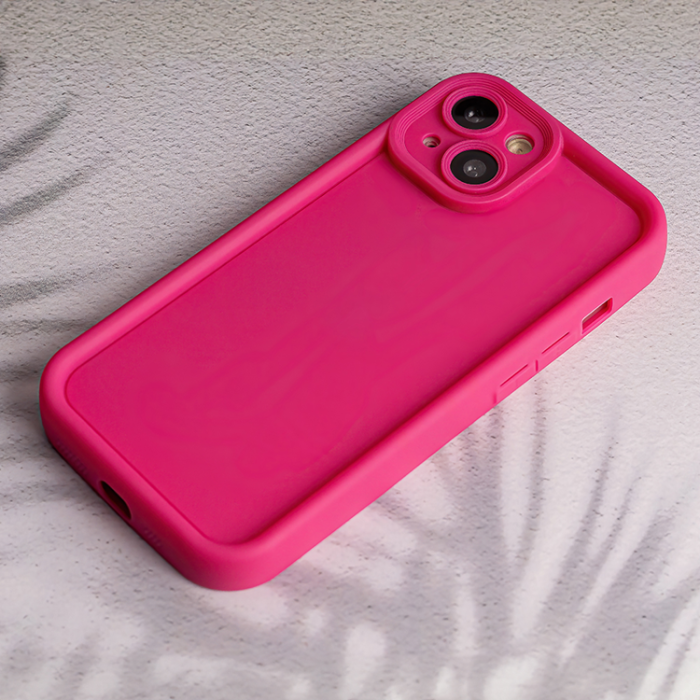 OEM - iPhone 11 Mobilskal Rim TPU - Rosa