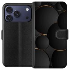 Gustaf - Pl&aring;nboksfodral till Apple iPhone 17 Pro med Lyxig Cirklar