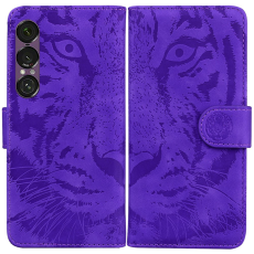 OEM - Sony Xperia 1 VII Plånboksfodral Tiger Print - Morado