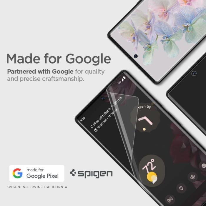 UTGATT - Spigen [2-PACK] Google Pixel 7 Pro Skärmskydd Neo Flex - Clear