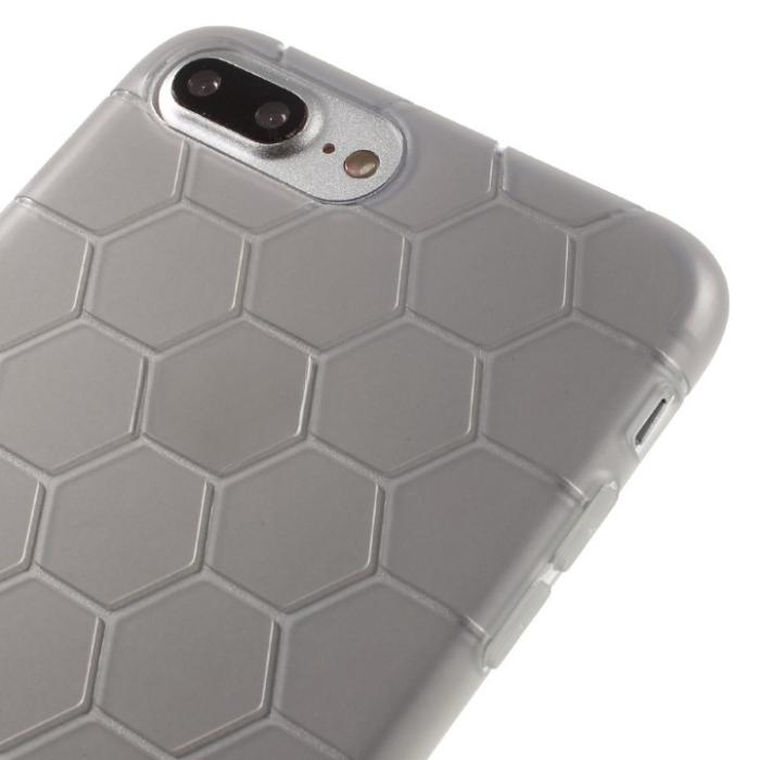 OEM - I-Smile Honeycomb Mobilskal till iPhone 7 Plus - Grå