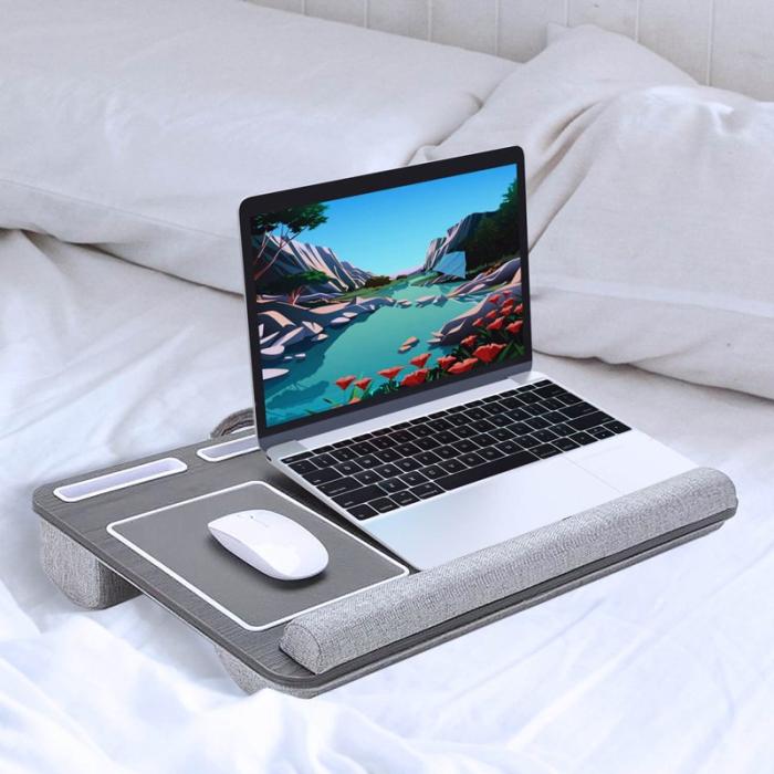 Desire2 - DESIRE2 Laptopställ för Knät Vänsterhänt Version Grå