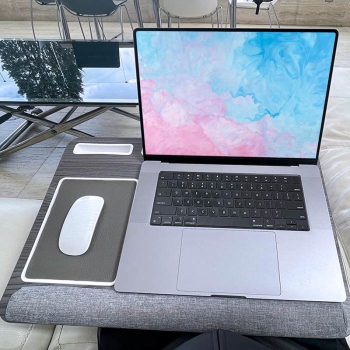 Desire2 - DESIRE2 Laptopställ för Knät Vänsterhänt Version Grå