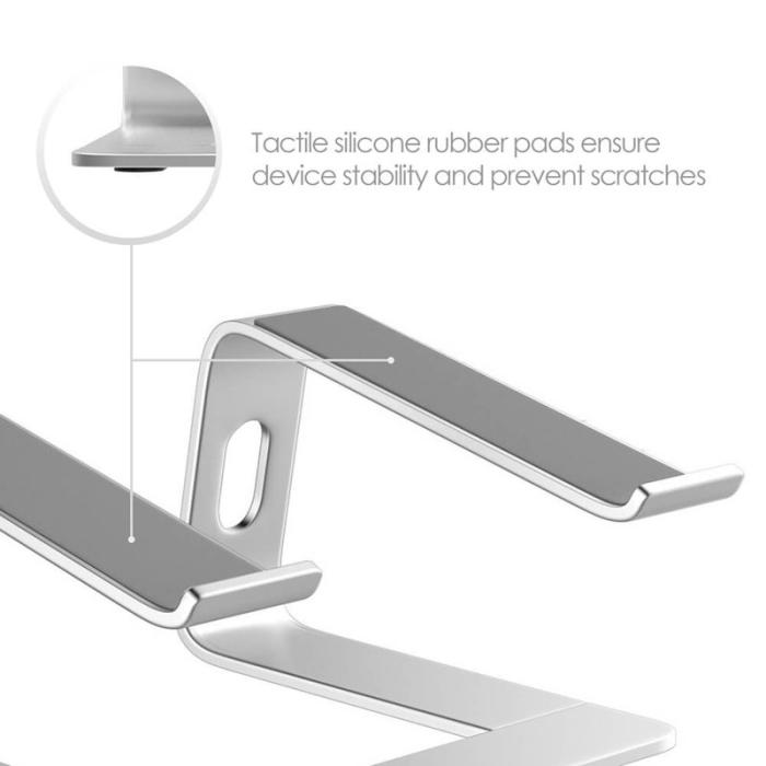 Desire2 - DESIRE2 Laptopställ Supreme Pro Aluminium Silver