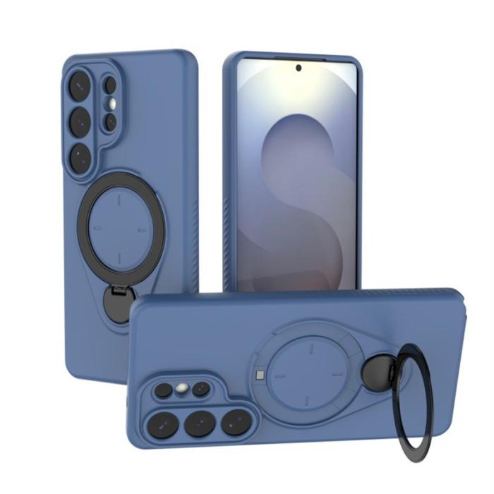 OEM - Mobilskal för Samsung Galaxy S26 Ultra Kickstand PC + TPU - Safir