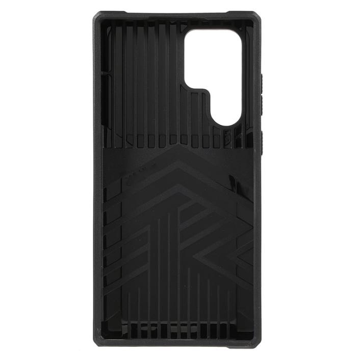 OEM - Mobilskal för Samsung Galaxy S26 Ultra Kickstand PC + TPU - Silver