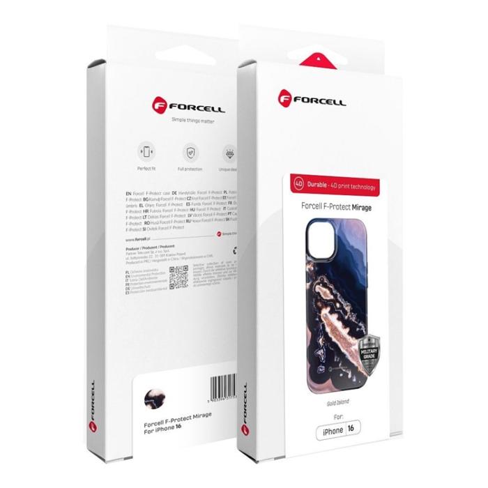 Forcell - Forcell iPhone 16 Pro Mobilskal MagSafe Mirage - Guld Island