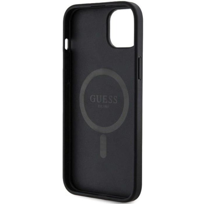 Guess - Guess iPhone 15 Mobilskal Magsafe Classic Logo