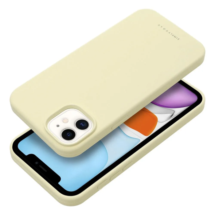 Roar - Roar iPhone 11 Mobilskal Roar Cloud Skin - Ljusgul