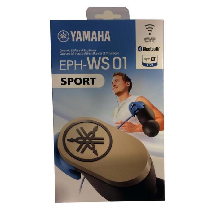 UTGATT1 - YAMAHA Hörlurar EPH-WS01 BT In-Ear Sport Mic - Beige