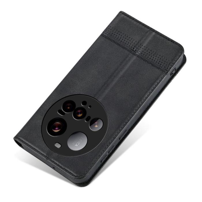 AZNS - AZNS Xiaomi 15 Ultra Plånboksfodral Konstläder - Svart