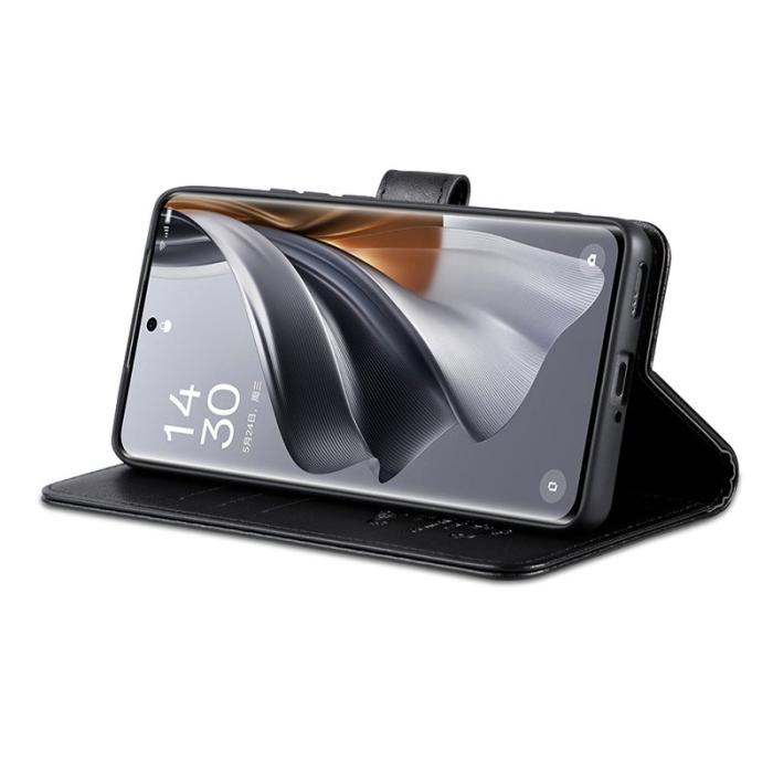AZNS - AZNS Xiaomi 15 Ultra Plånboksfodral Anti-Scratch Konstläder - Svart