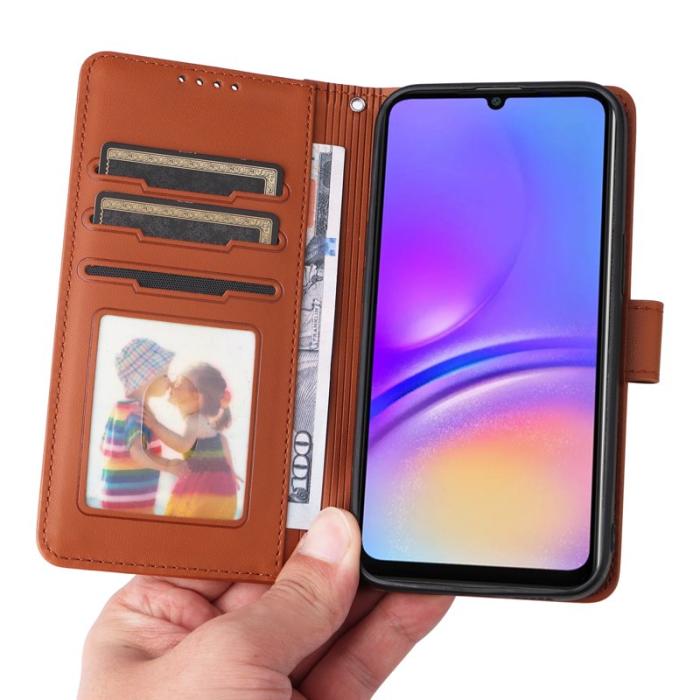 BETOPNICE - BETOPNICE Samsung Galaxy A06 4G Plånboksfodral Konstläder - Brun