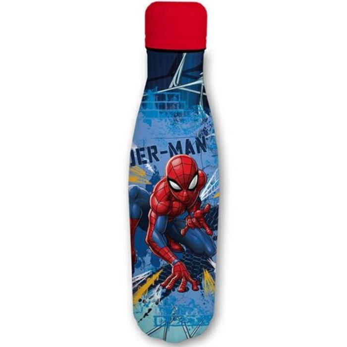 A-One Brand - Coriex Spider-Man Vattenflaska 500ml - Blå