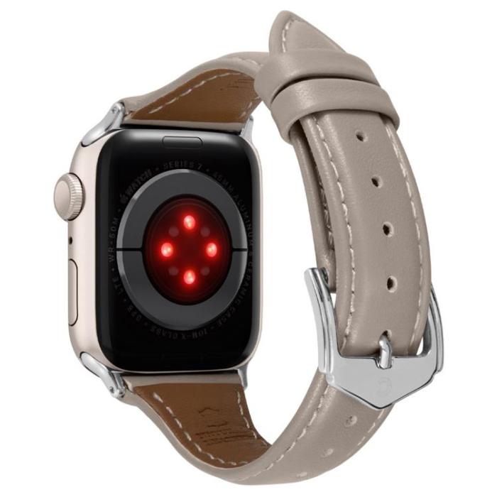 UTGATT1 - SPIGEN Armband Cyrill Kajuk Armband Apple Watch 4/5/6/7/8/SE (40/41 mm) - Cream