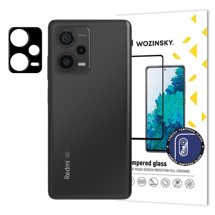 Wozinsky - Wozinsky Xiaomi Redmi Note 12 Pro Plus Kameralinsskydd i Härdat Glas Full Glue