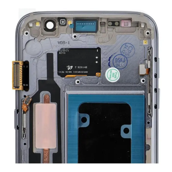 SpareParts - Galaxy S7 Skärm med LCD-display FixCell Renoveradde - Svart