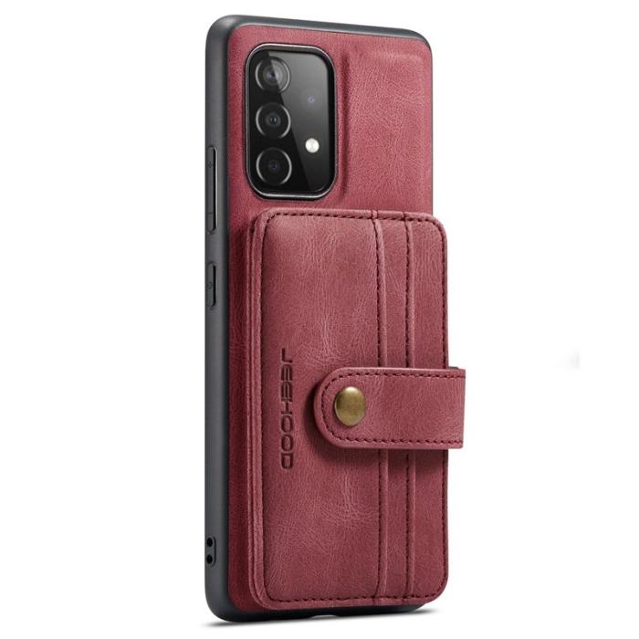 JEEHOOD - JEEHOOD Mobilskal till Samsung Galaxy A53 5G 2-i-1 RFID-Skydd Röd