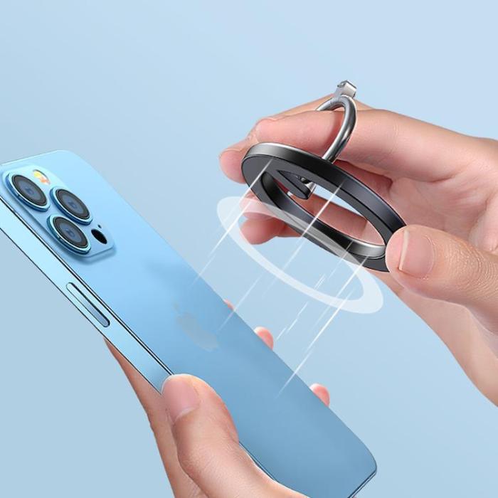 Joyroom - Joyroom kit multifunktionell magnetisk Bilhållare ringtelefonstöd - Svart