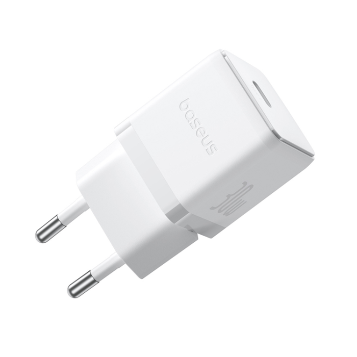 BASEUS - Baseus Snabbladdare USB-C 30W Palm - Vit