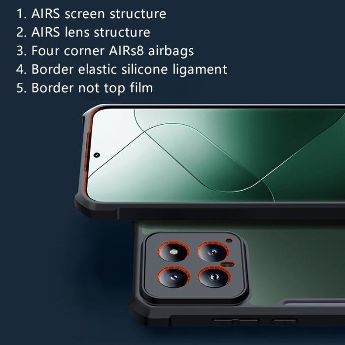XUNDD - XUNDD Mobilskal till Xiaomi 14 Anti-drop Slim-Fit Transparent