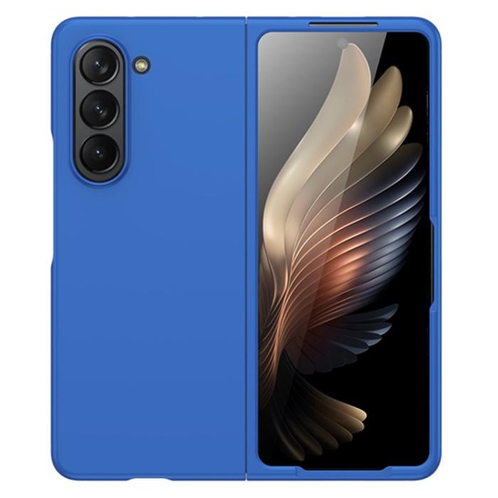 OEM - Galaxy Z Fold 5 Mobilskal Anti-Scratch - Mörkblå