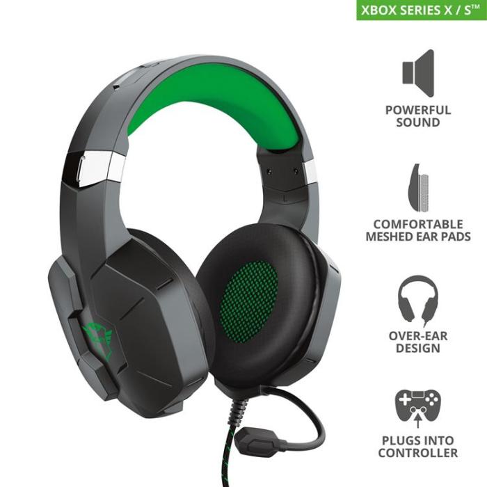 UTGATT1 - TRUST GXT 323X Carus Gaming Headset Xbox