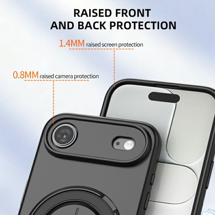 A-One Brand - iPhone Air Mobilskal MagSafe Rotating Kickstand TPU PC