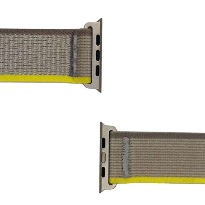OEM - Apple Watch (38/40/41mm) Armband Trail Velcro - Mörkgrå