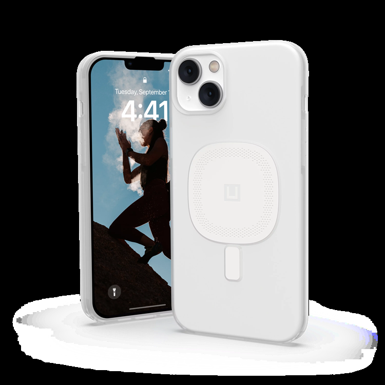 U By UAG iPhone 14 Mobilskal Magsafe Lucent 2 - Vit | 2353 | AlltMobil