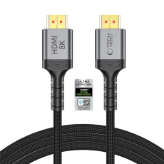 Tech-Protect - Tech-Protect Kabel HDMI 2.1 Ultraboost 2m - Svart