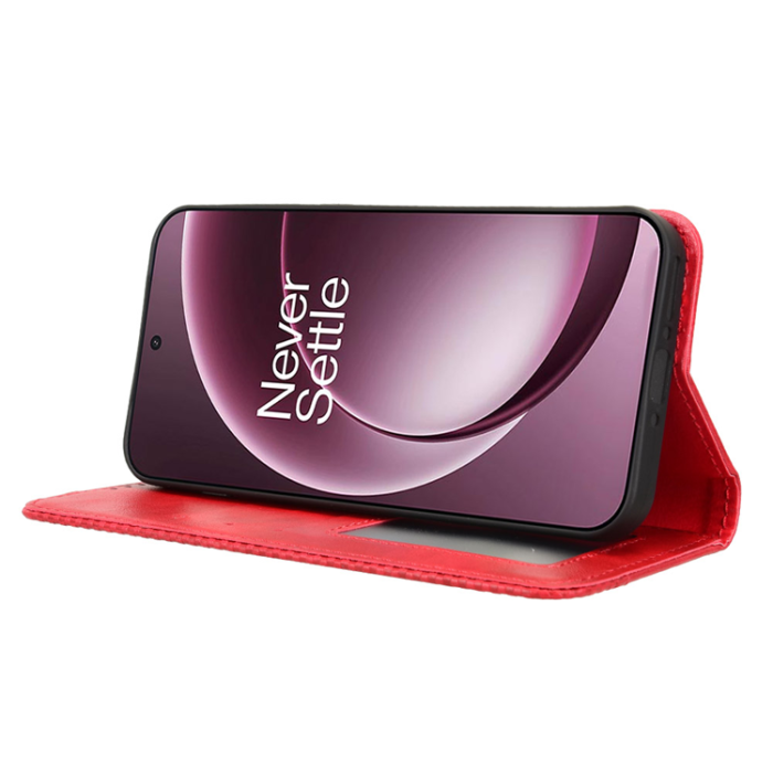 A-One Brand - OnePlus 15 5G Plånboksfodral Retro Texture Konstläder