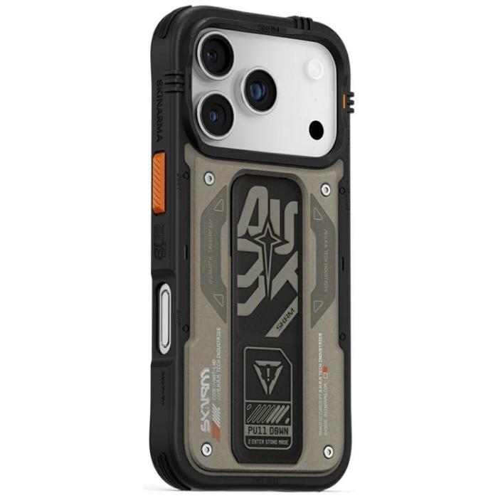Skinarma - Skinarma iPhone 17 Pro Mobilskal MagSafe Aegis - Grå