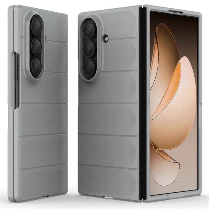 A-One Brand - Galaxy Z Fold 7 5G Mobilskal Anti-Drop - Ljusgrå