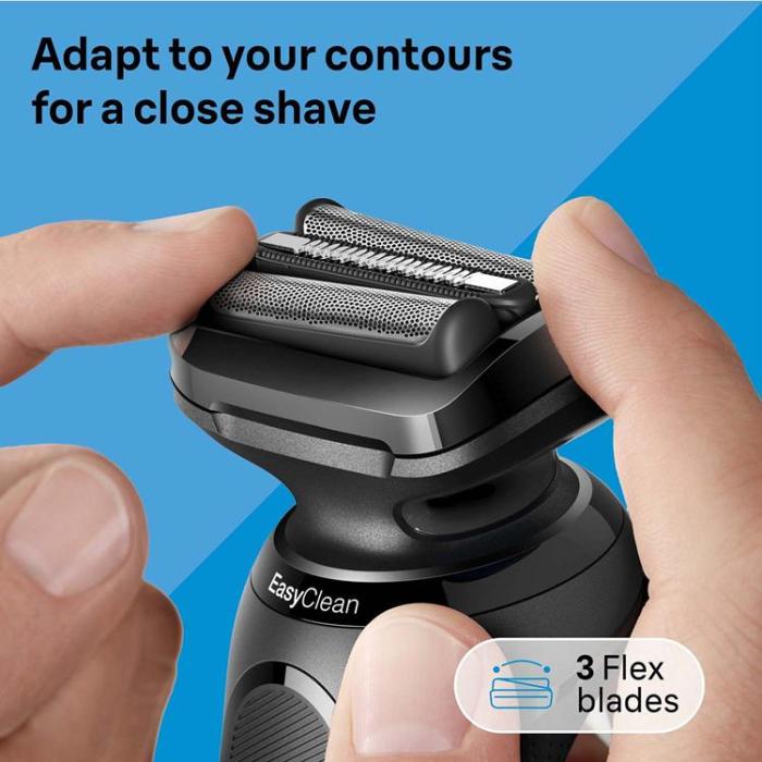 Braun - Braun Rakapparat 5 52-N7200cc - Svart