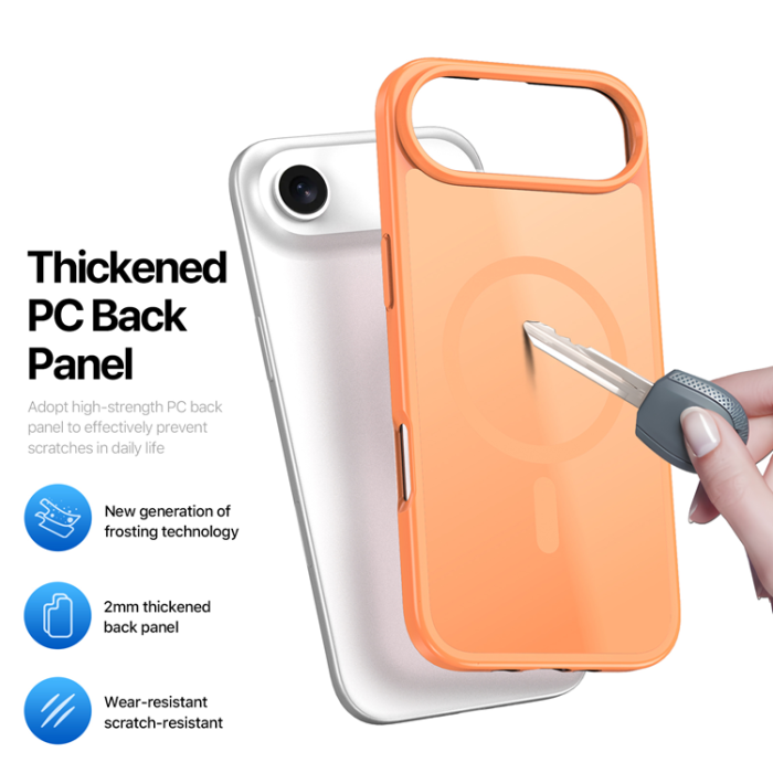 Dux Ducis - Dux Ducis iPhone 17 Air Mobilskal MagSafe Yind - Orange
