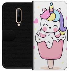 iSecrets - Plånboksfodral till OnePlus 7 Pro med Glad enhörning