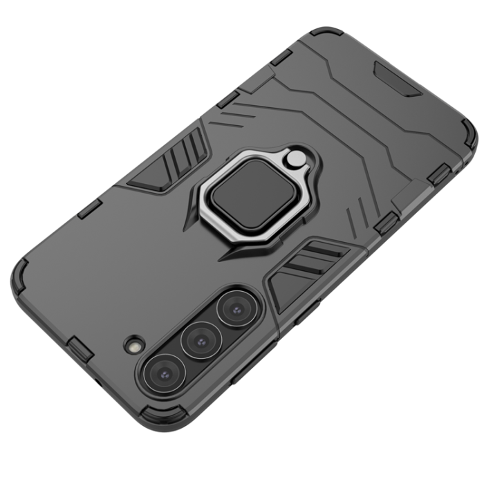 OEM - Galaxy S23 Skal Ringhållare Armor Magnetic - Svart